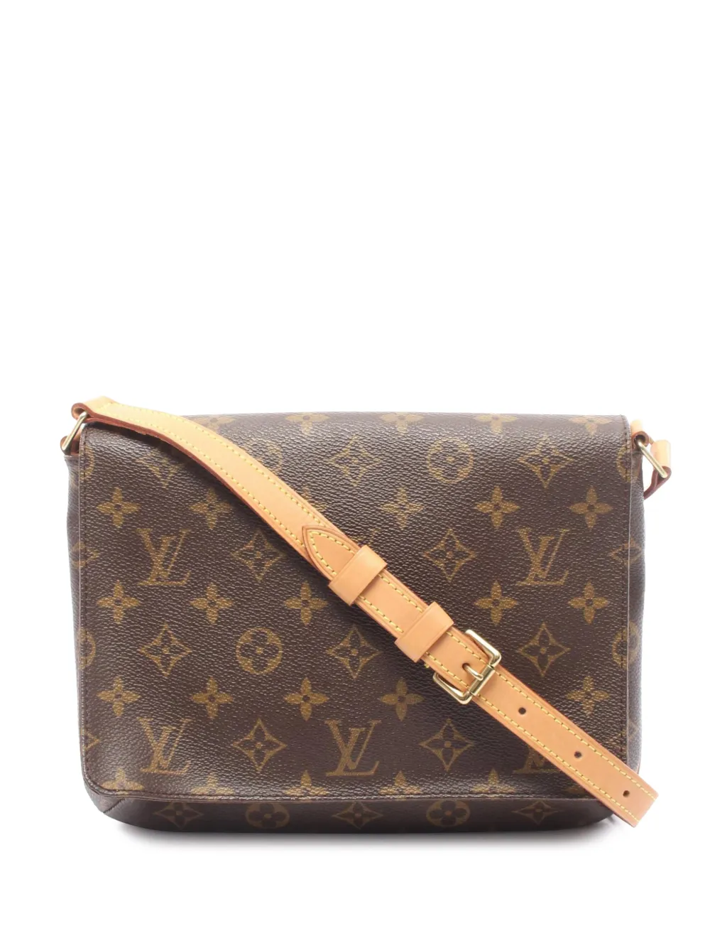 Louis Vuitton Pre-Owned 2002 Monogram Musette Tango Short Strap shoulder bag - Braun