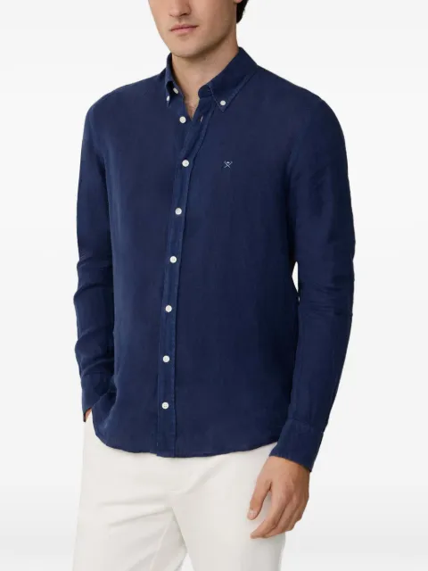 Hackett London camisa de lino