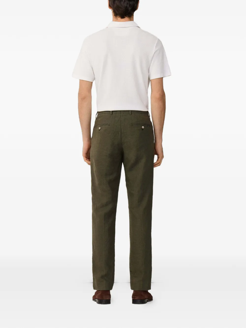 Hackett London Kensington slim-fit chino Groen