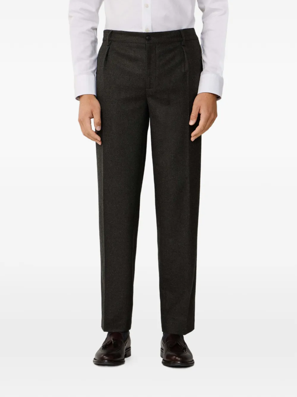 Hackett London Kensington Slim-fit Trousers In Green