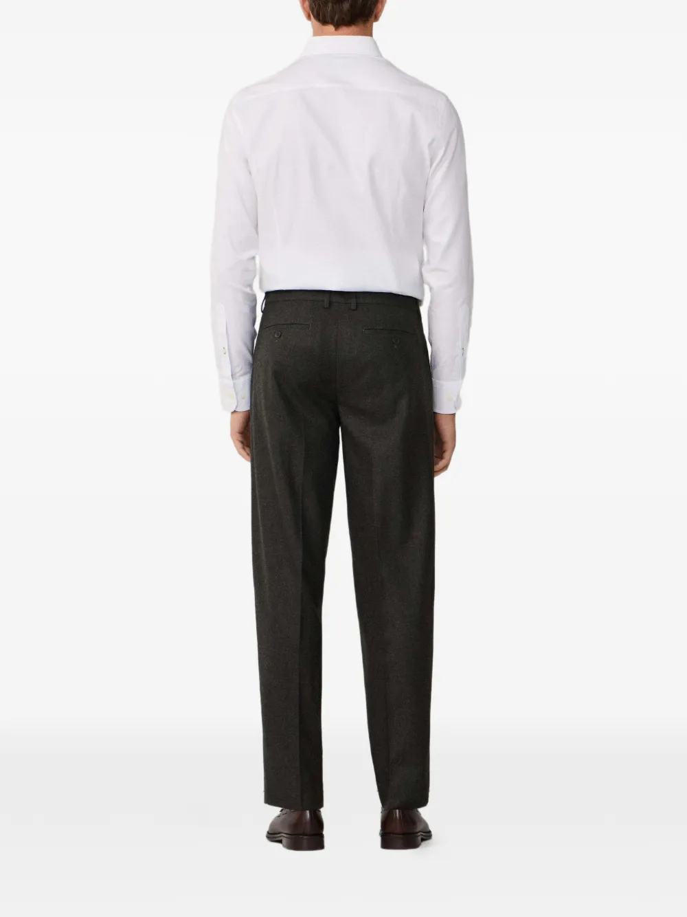 Hackett London Kensington slim-fit broek Groen