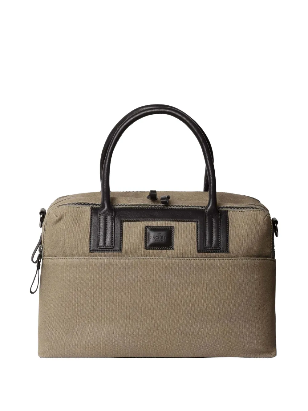 Hackett Wells Logo-detail Holdall Bag In Neutral