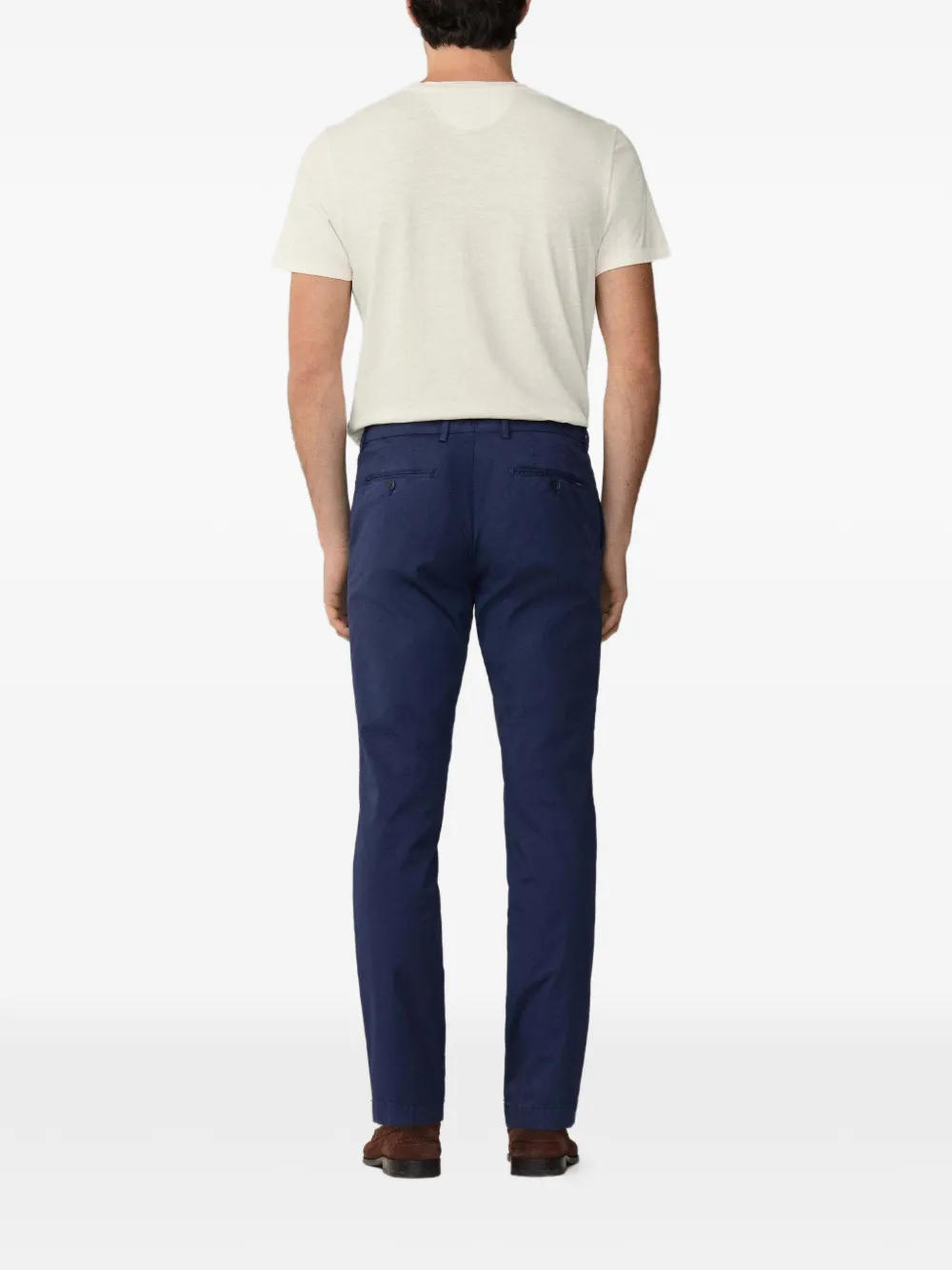 Hackett London Kensington slim-fit chino Blauw