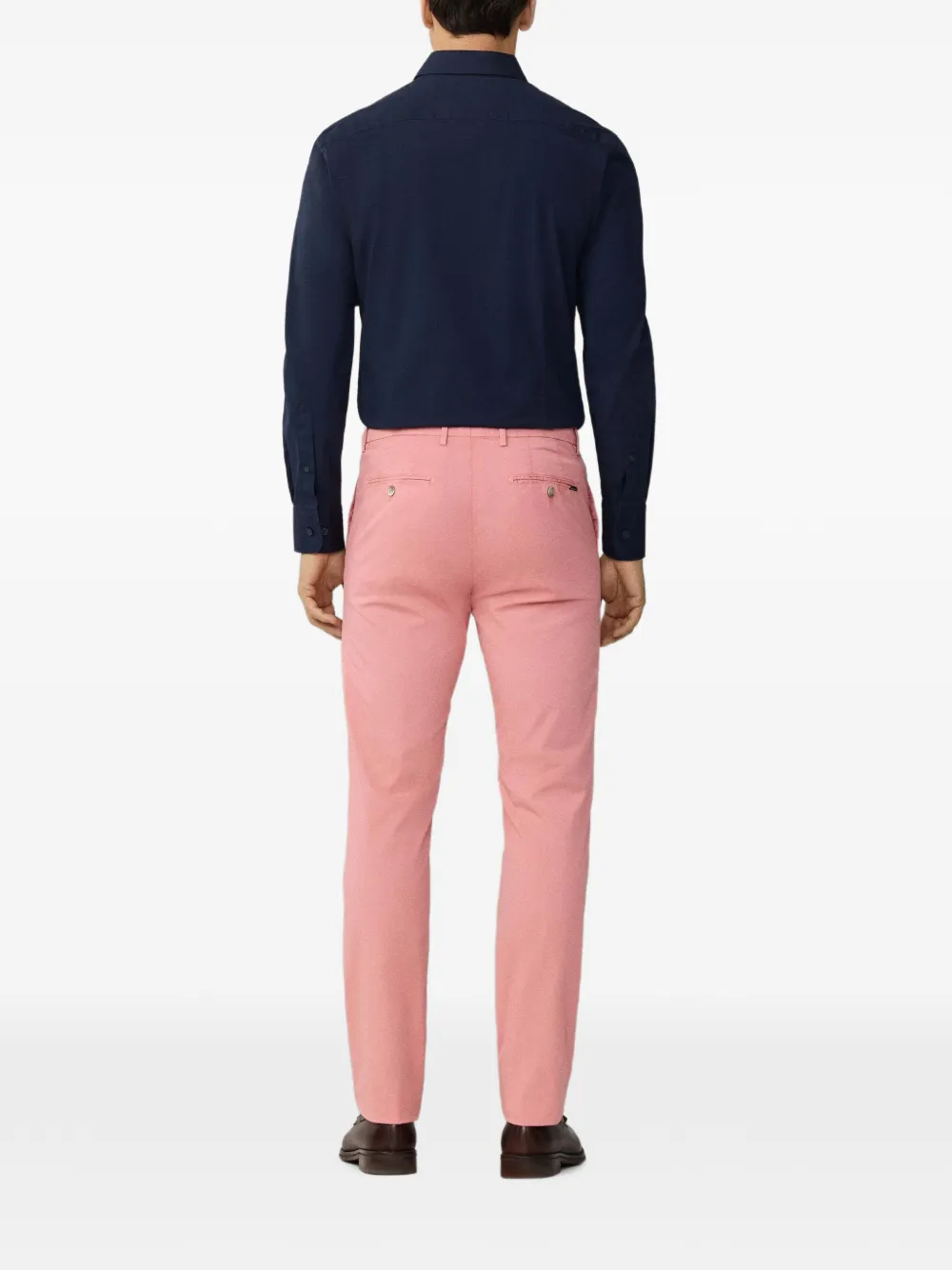 Hackett London Slim-fit chino Roze