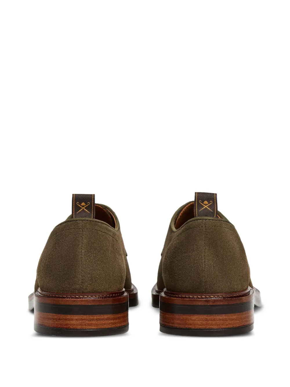 Hackett London Egmont derby schoenen Groen