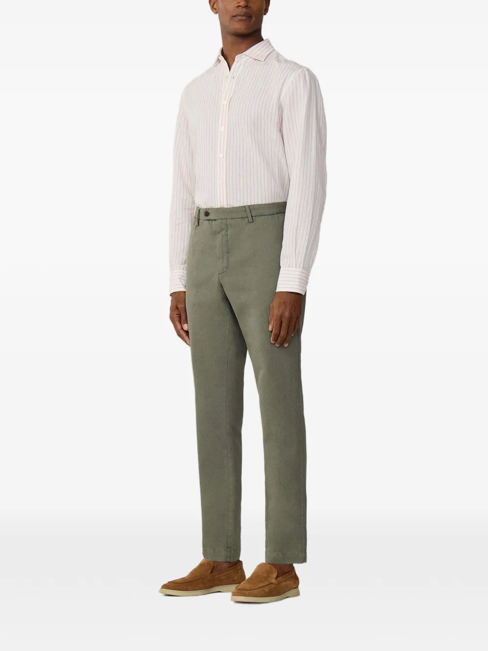Hackett London Kensington slim-fit chino Groen