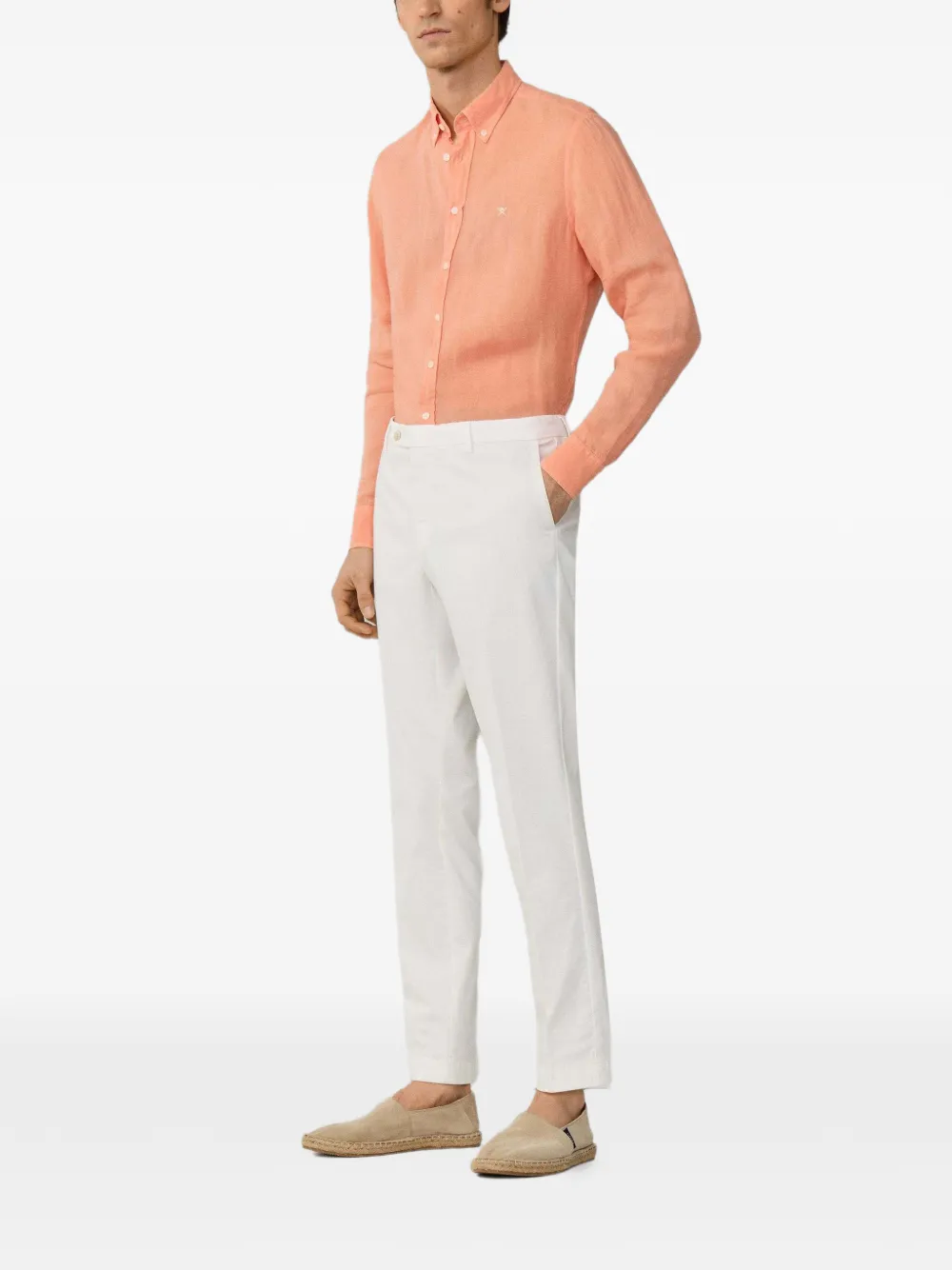 Hackett London Kensington slim-fit chino Wit