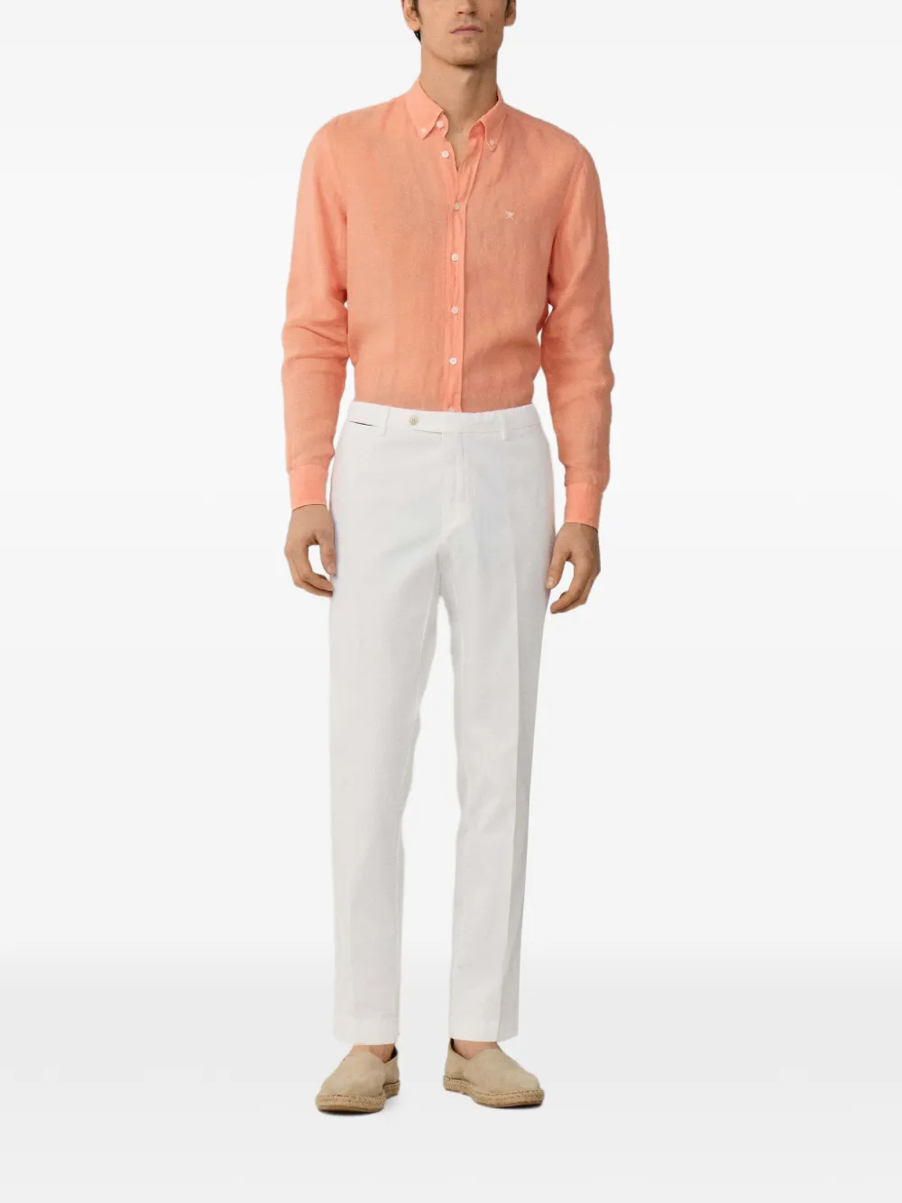 Hackett London Kensington slim-fit chino Wit