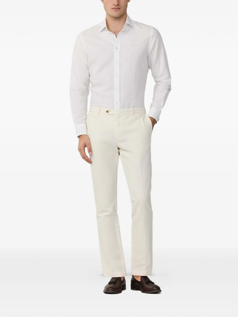 Hackett London Kensington slim-fit chino Beige