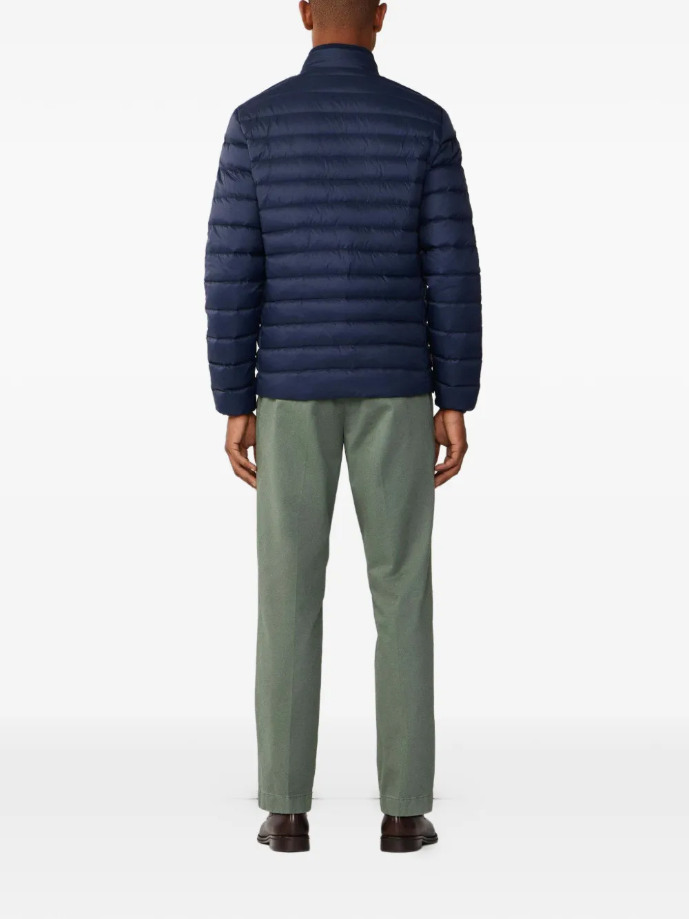 Hackett Quilted-down Jacket In Multi