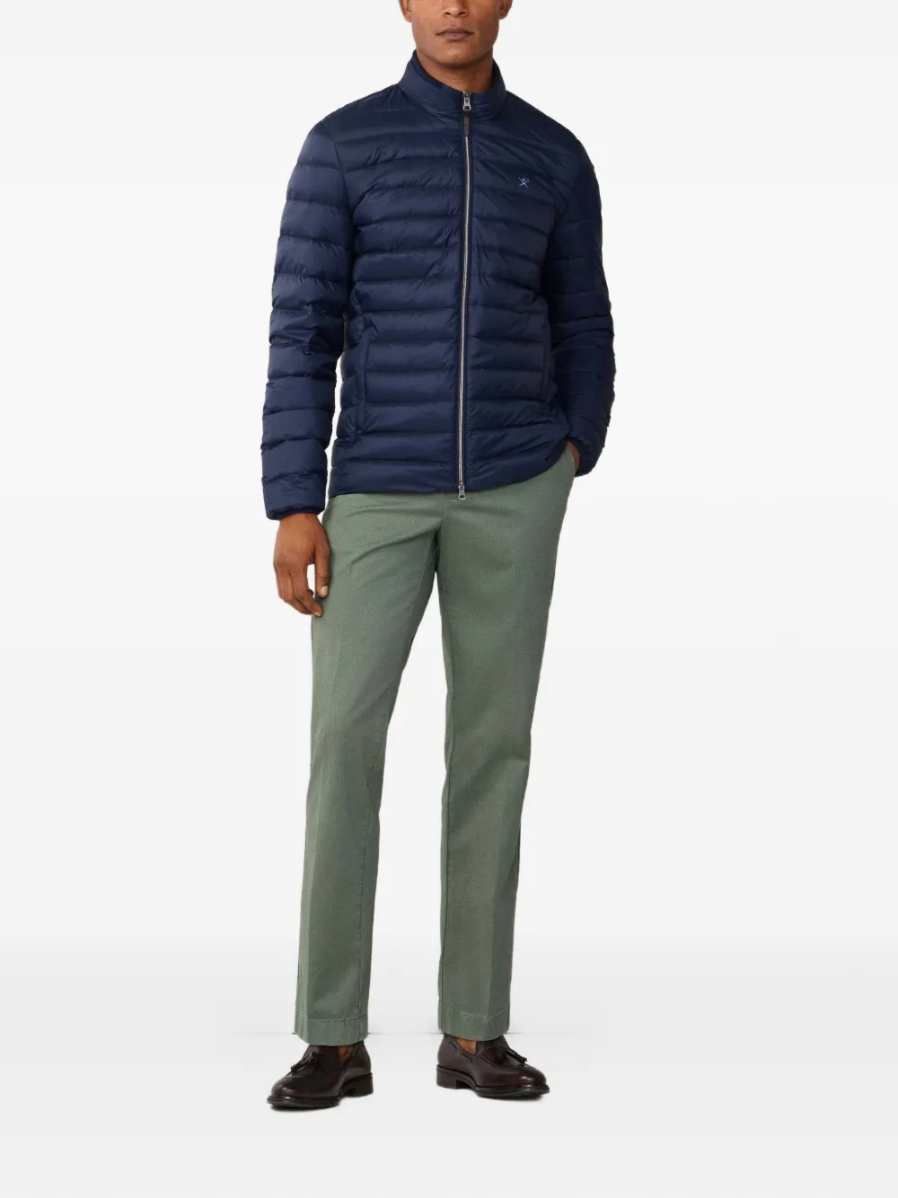Hackett Quilted-down Jacket In Multi