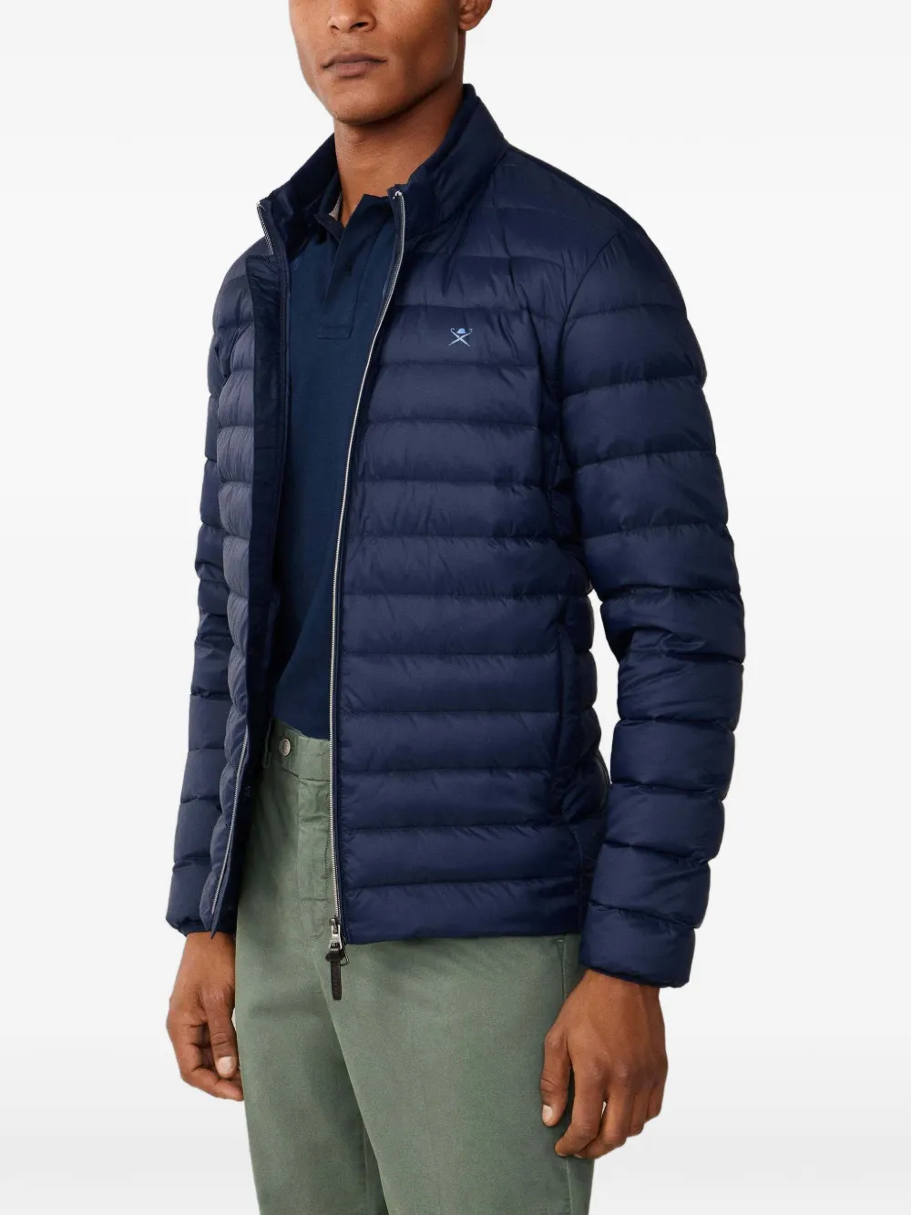 Hackett Quilted-down Jacket In Multi