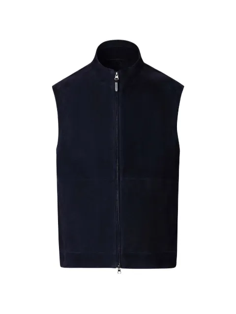 Hackett suede waistcoat