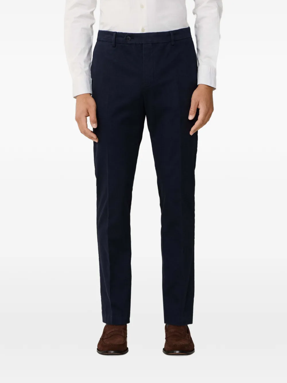 Hackett Kensington Slim-fit Trousers In Blue