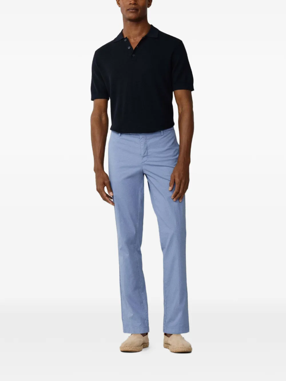 Hackett London Kensington slim-fit chino Blauw
