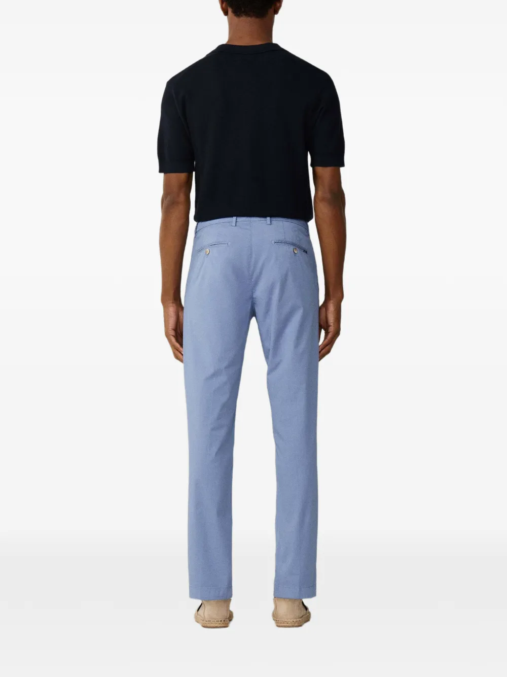 Hackett London Kensington slim-fit chino Blauw