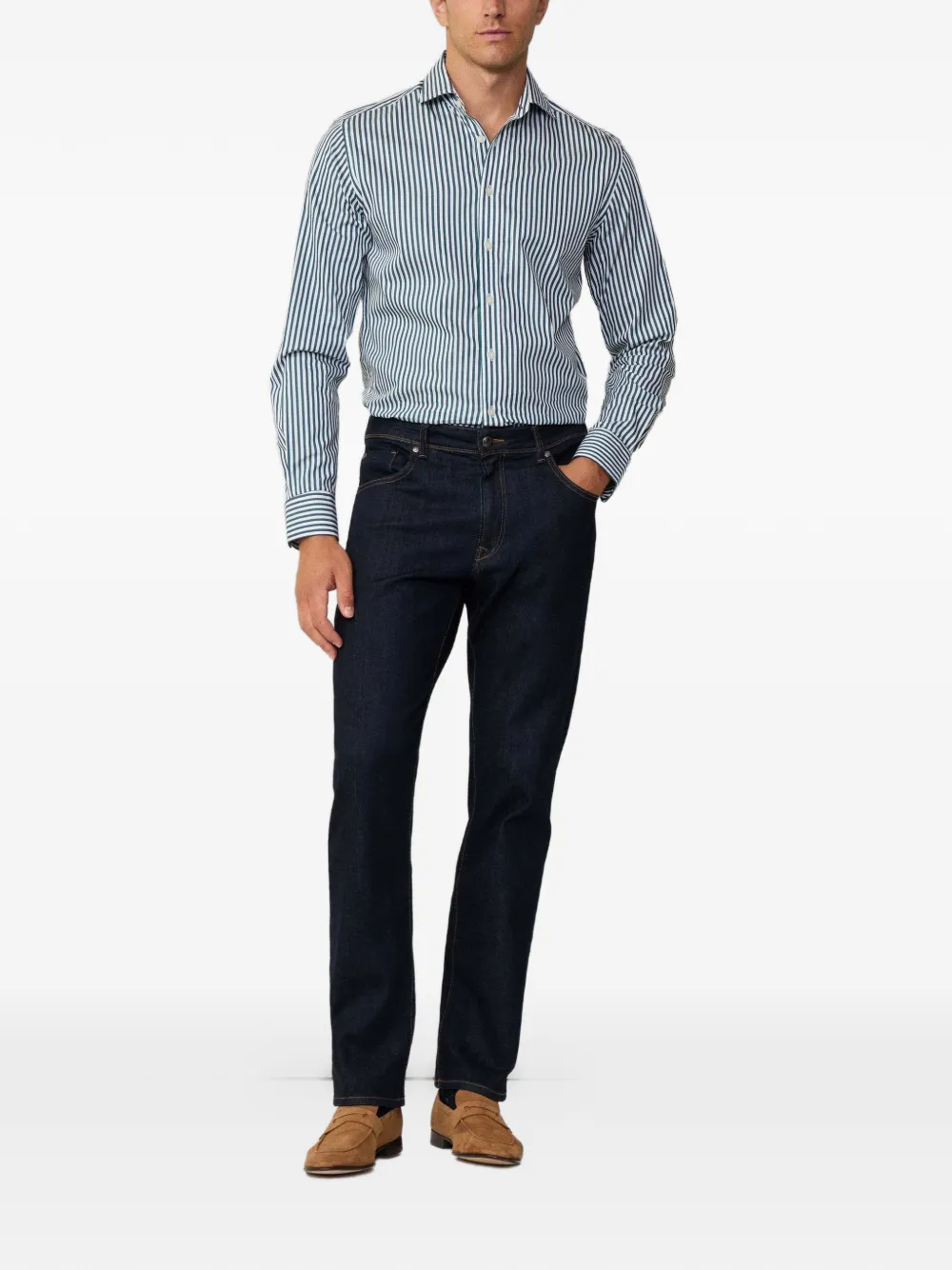 Hackett Straight-leg Jeans In Blue