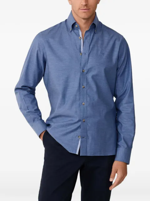 Hackett London herringbone shirt