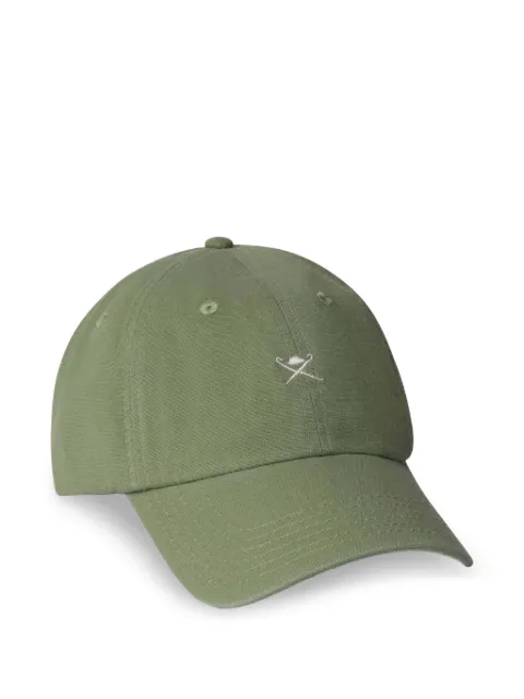 Hackett London Washed Brolly embroidered cap