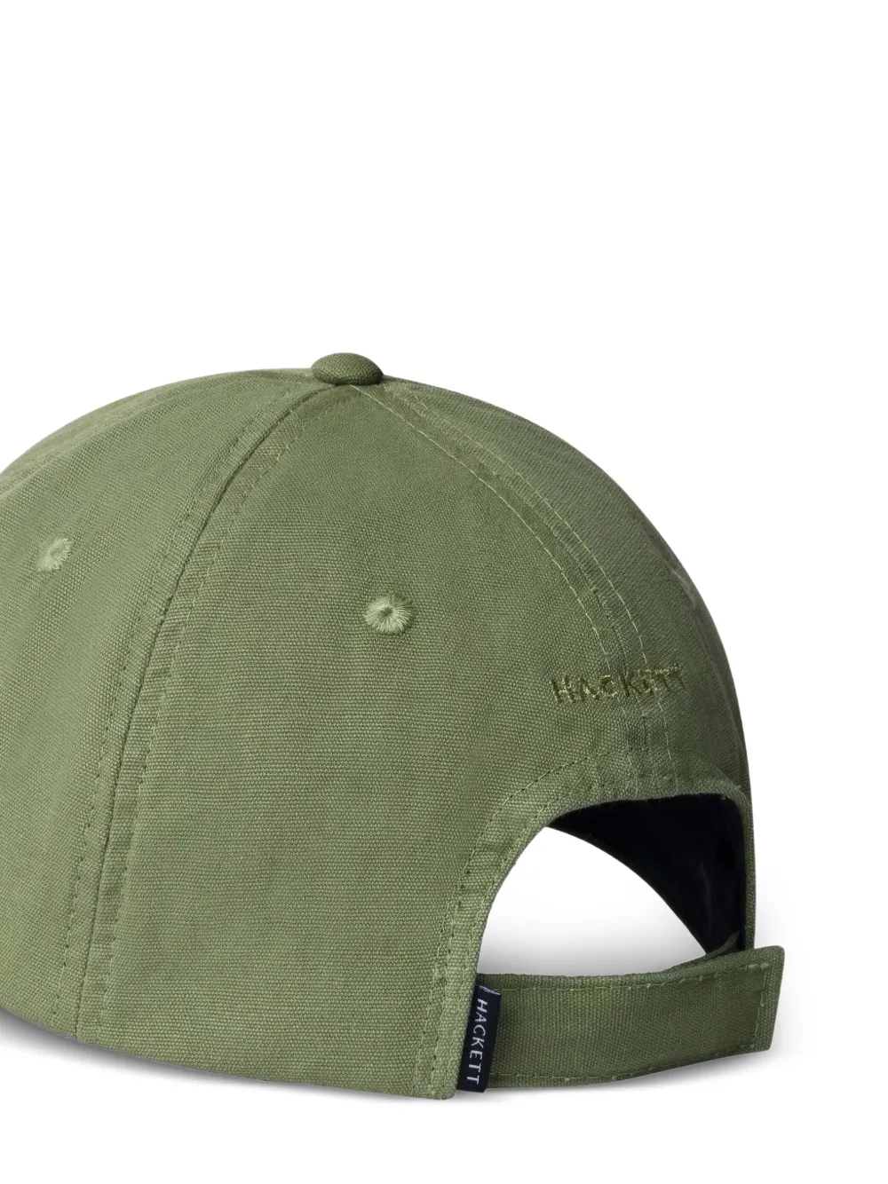 Hackett Washed Brolly Embroidered Cap In Green