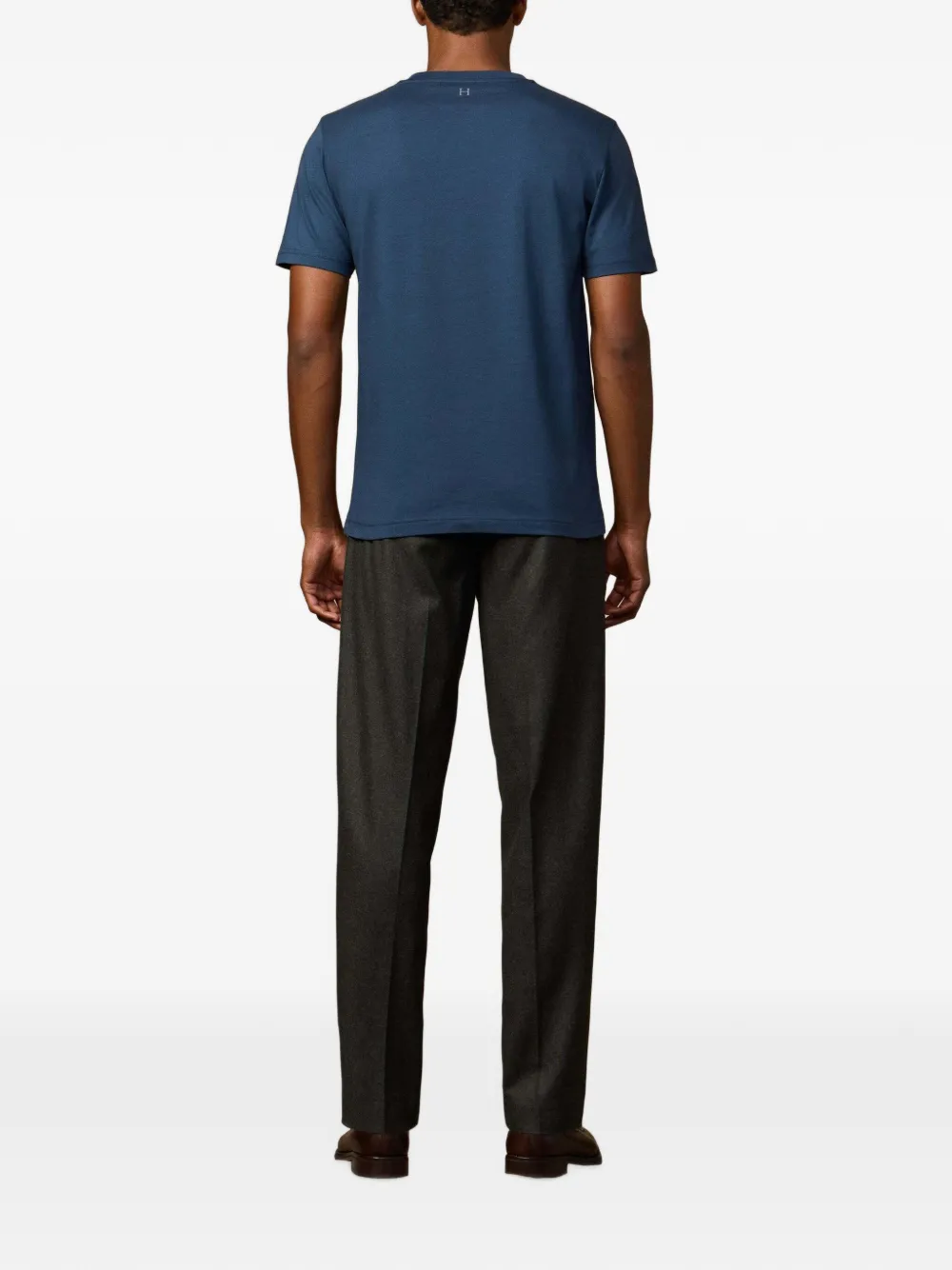 Hackett Logo-print T-shirt In Blue