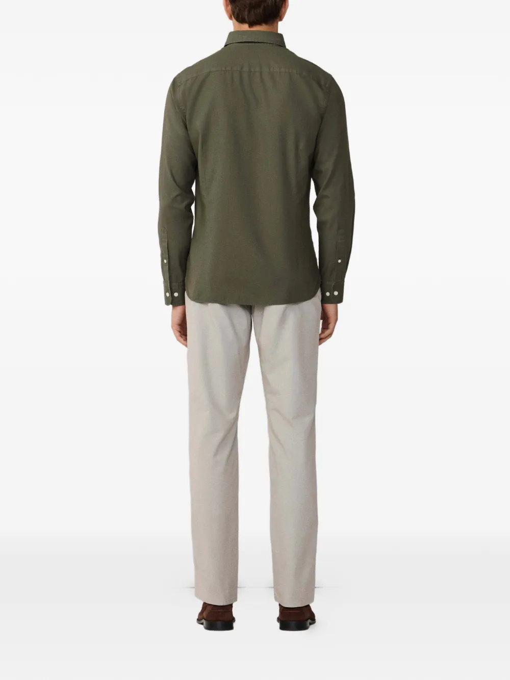 Hackett London Button-down overhemd Groen