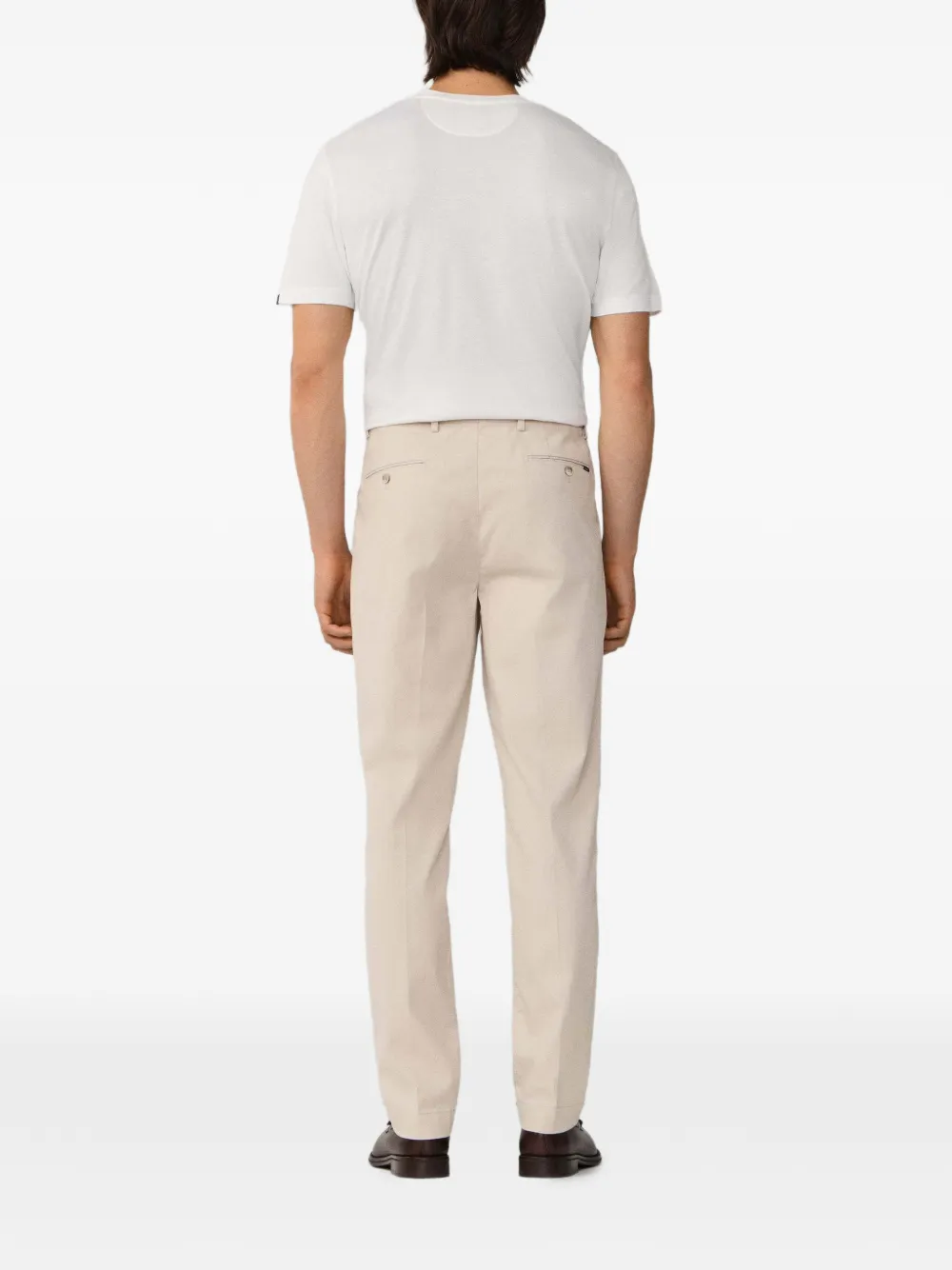 Hackett London Sloane broek met toelopende pijpen Beige
