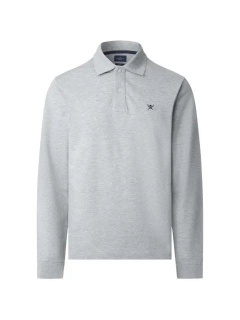 Hackett London Poloshirt met lange mouwen