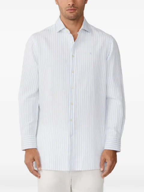 Hackett London striped-pattern tailored-fit shirt