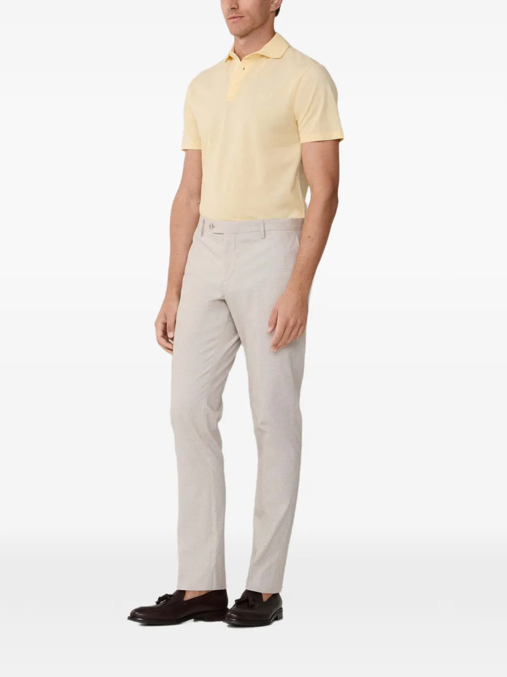 Hackett London Kensington broek Beige