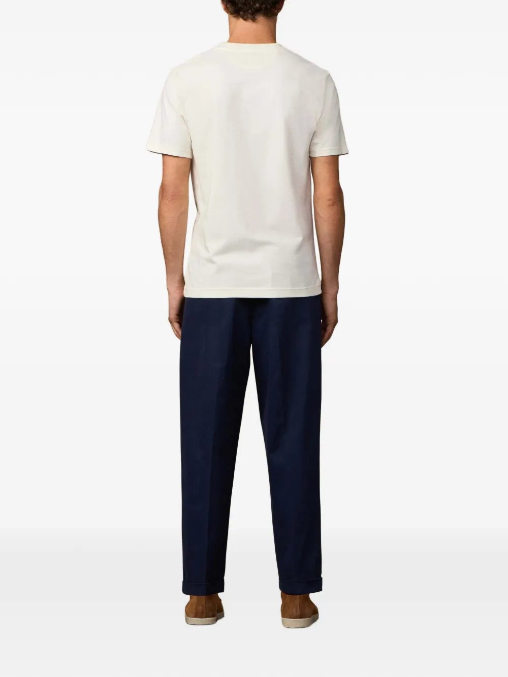 Hackett London Heritage Peaks T-shirt met korte mouwen Beige