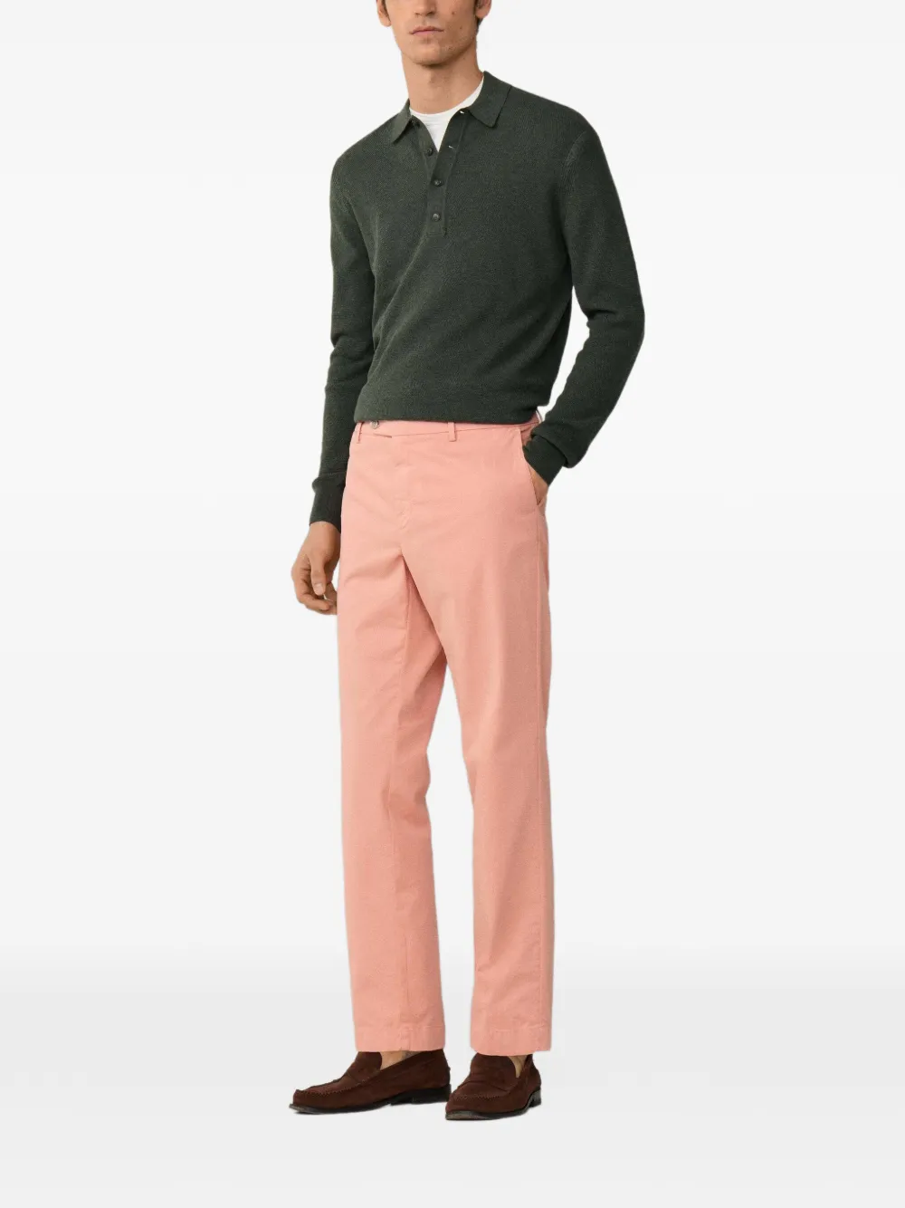 Hackett London Sanderson pantalon Oranje