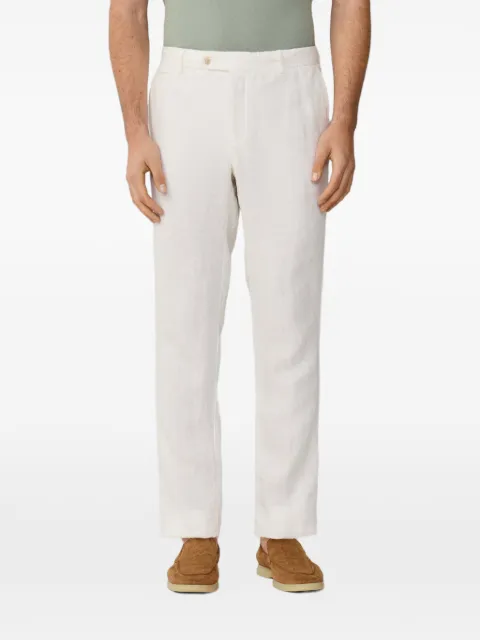 Hackett London Kensington linen chinos