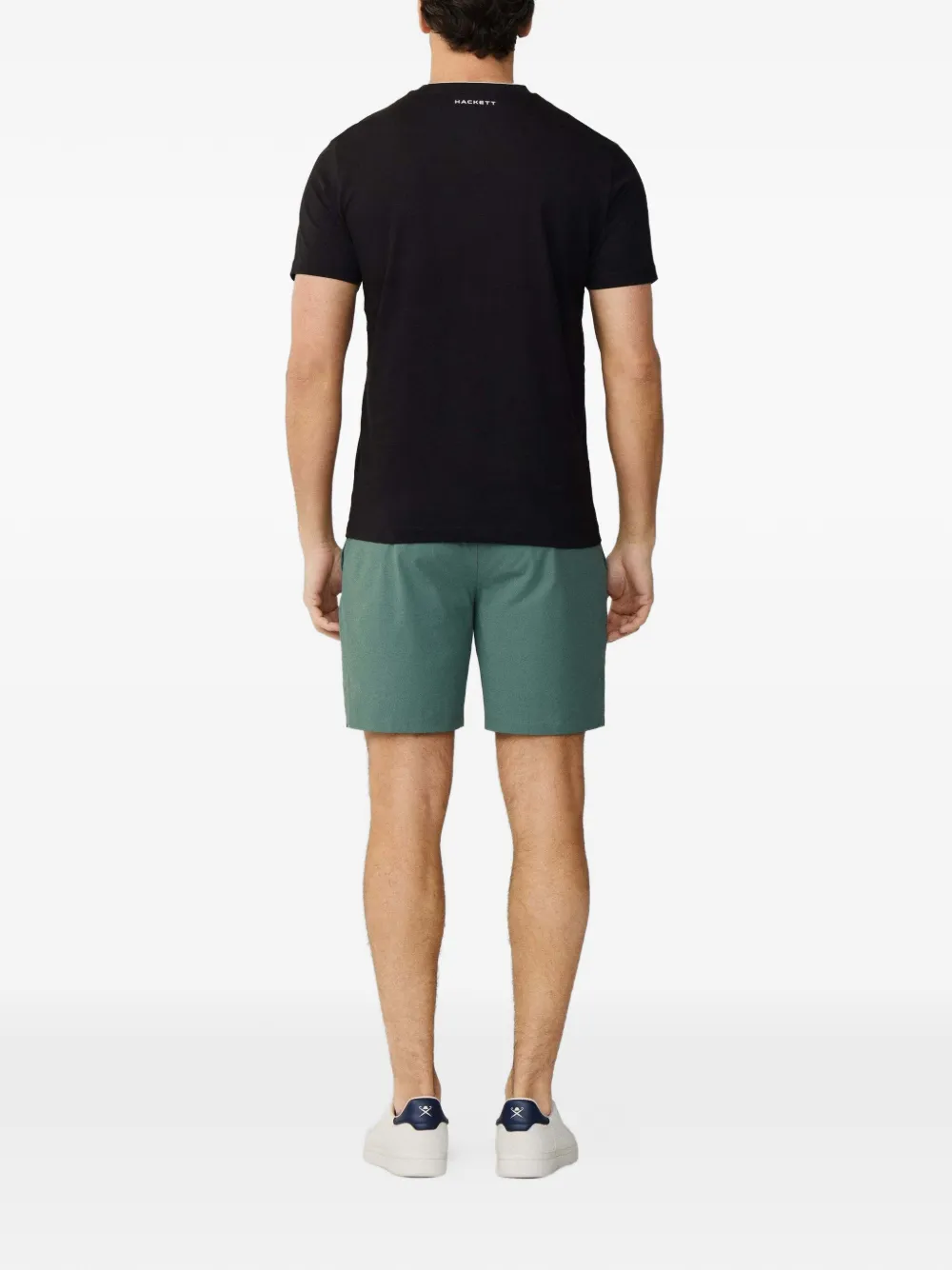 Hackett Logo-print T-shirt In Black