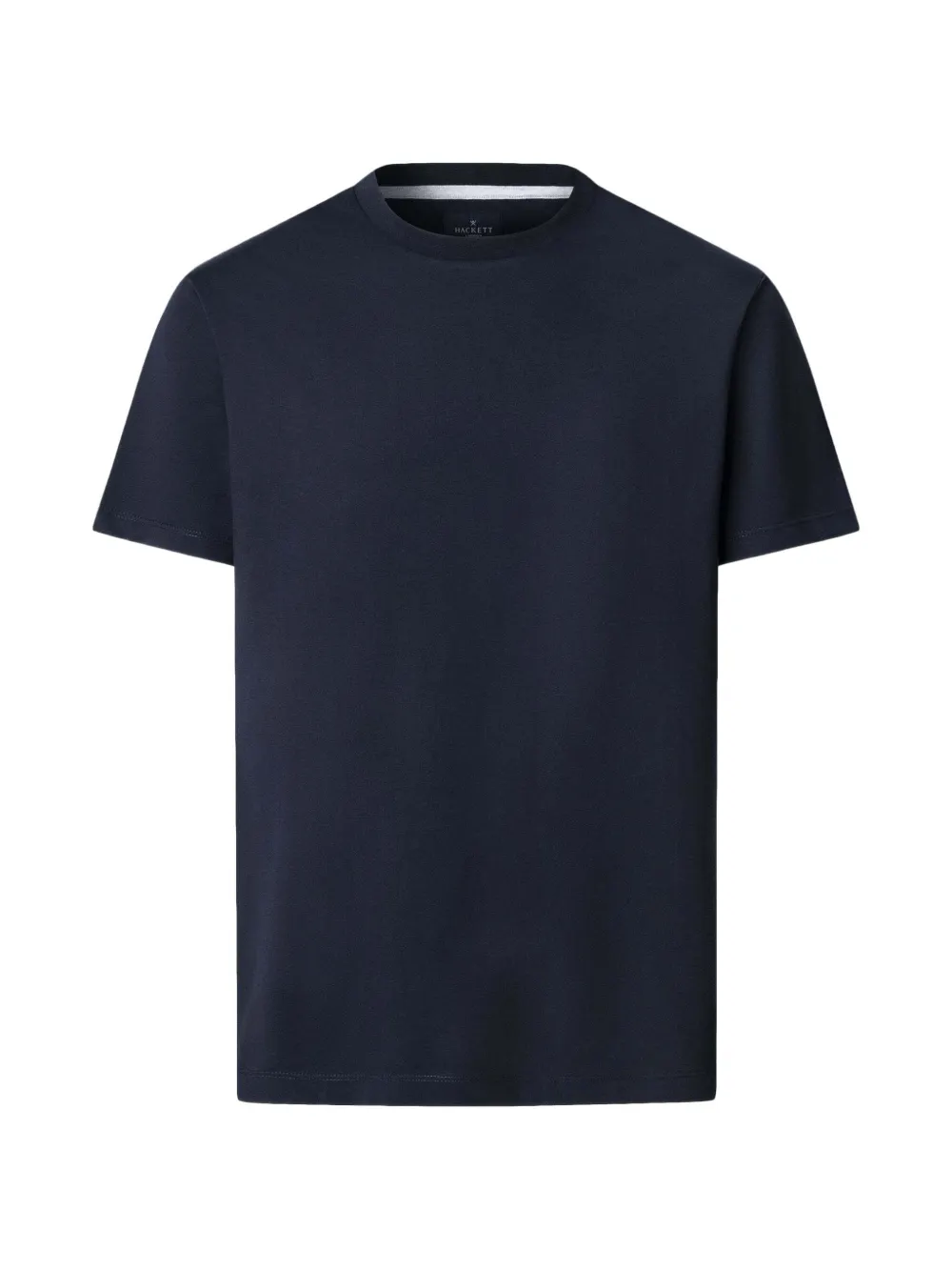 Hackett Pima Logo-detail Cotton T-shirt In Brown