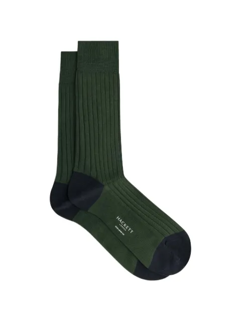 Hackett London ribbed-knit socks