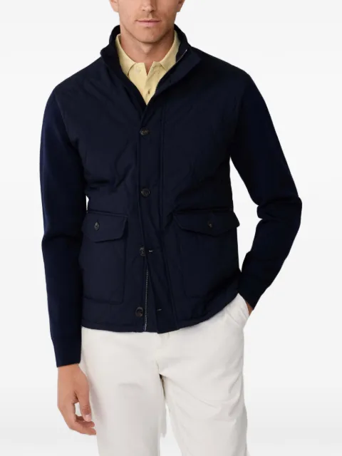 Hackett London veste à design matelassé