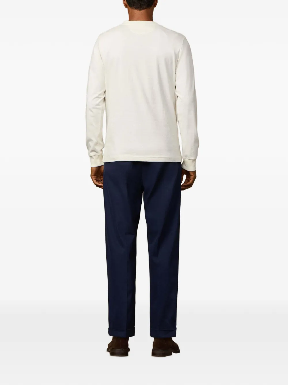 Hackett Logo-print Pocket T-shirt In White