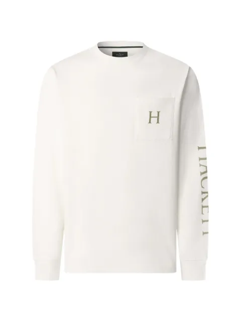 Hackett London logo-print pocket T-shirt