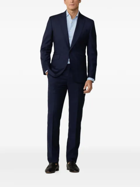 Hackett London Anzug mit steigendem Revers