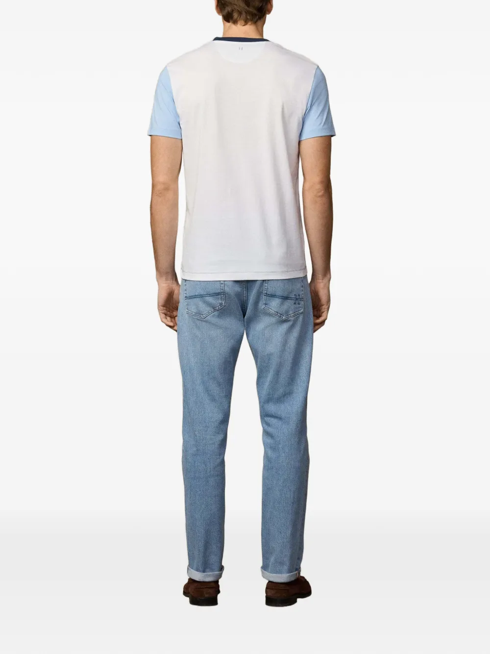 Hackett Logo-print T-shirt In Blue