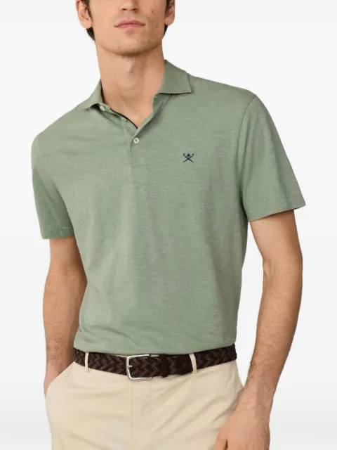 Hackett London embroidered classic-fit polo shirt