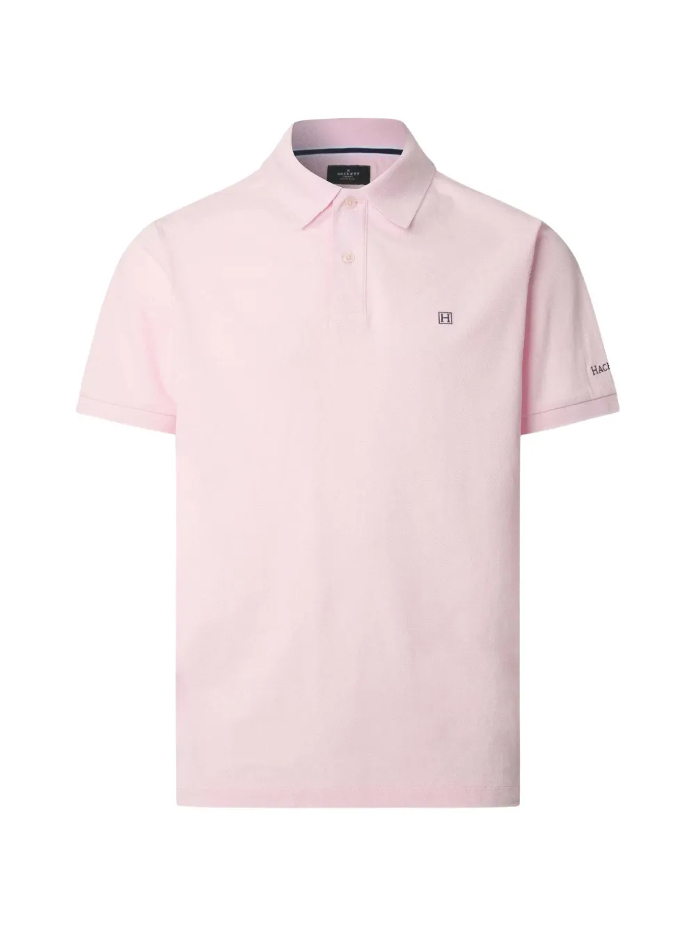 Hackett Stripe-trim Logo-embroidered Polo Shirt In Multi