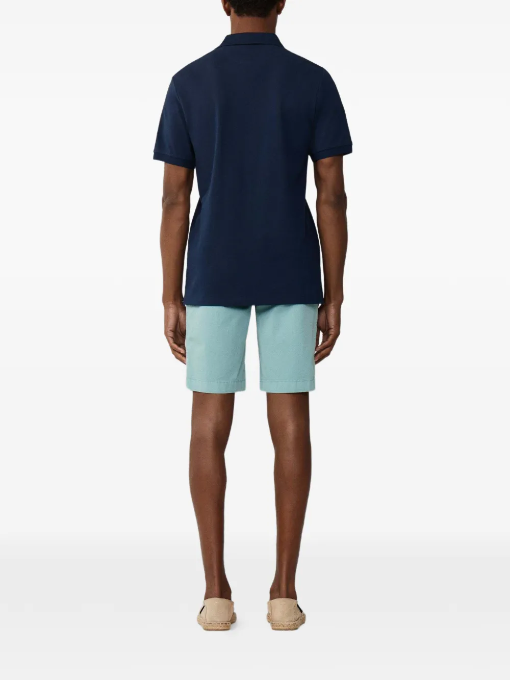 Hackett London Poloshirt met geborduurd logo Blauw