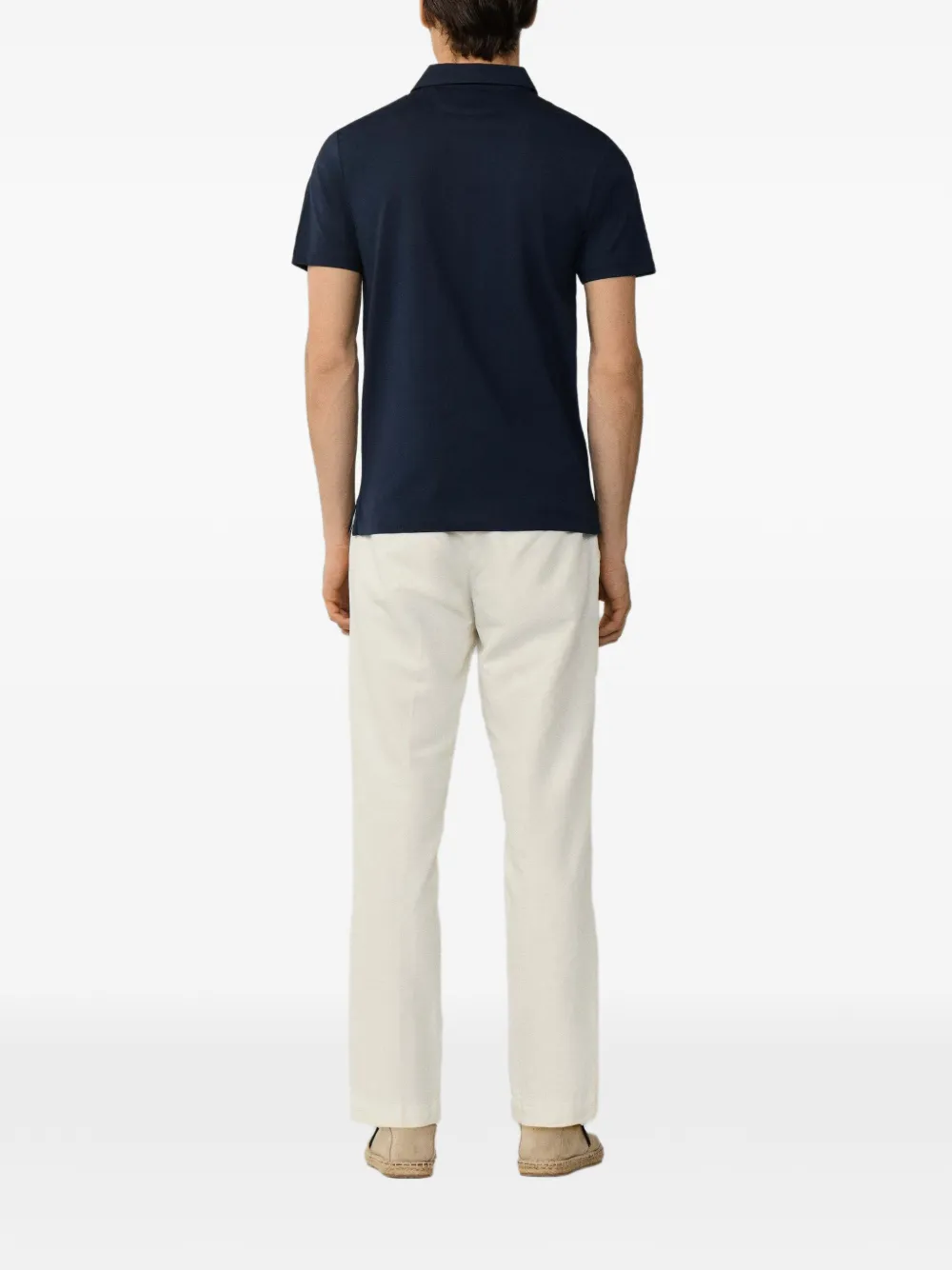 Hackett London Katoenen poloshirt Blauw