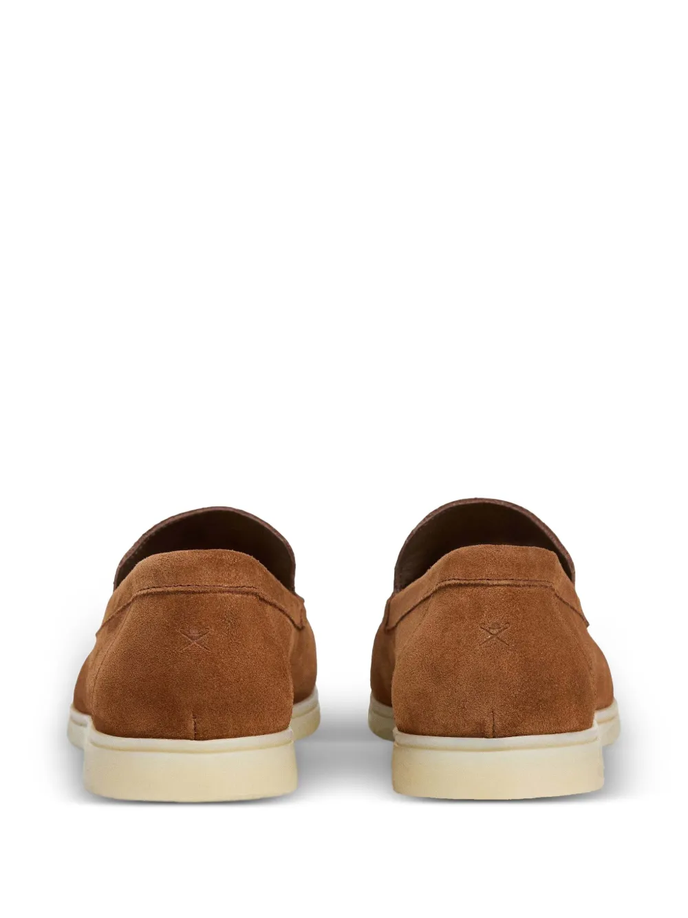 Hackett London Martin suède loafers Bruin