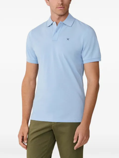 Hackett embroidered slim-fit polo shirt