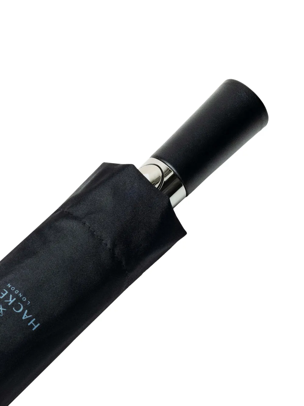 Hackett Folding Automatic-release Umbrella In Black