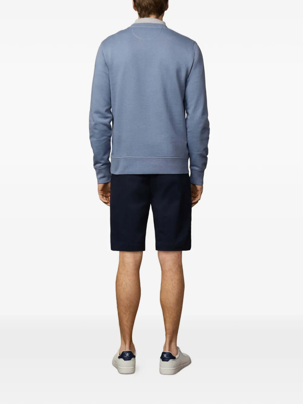 Hackett Logo-print Sweatshirt In Brown
