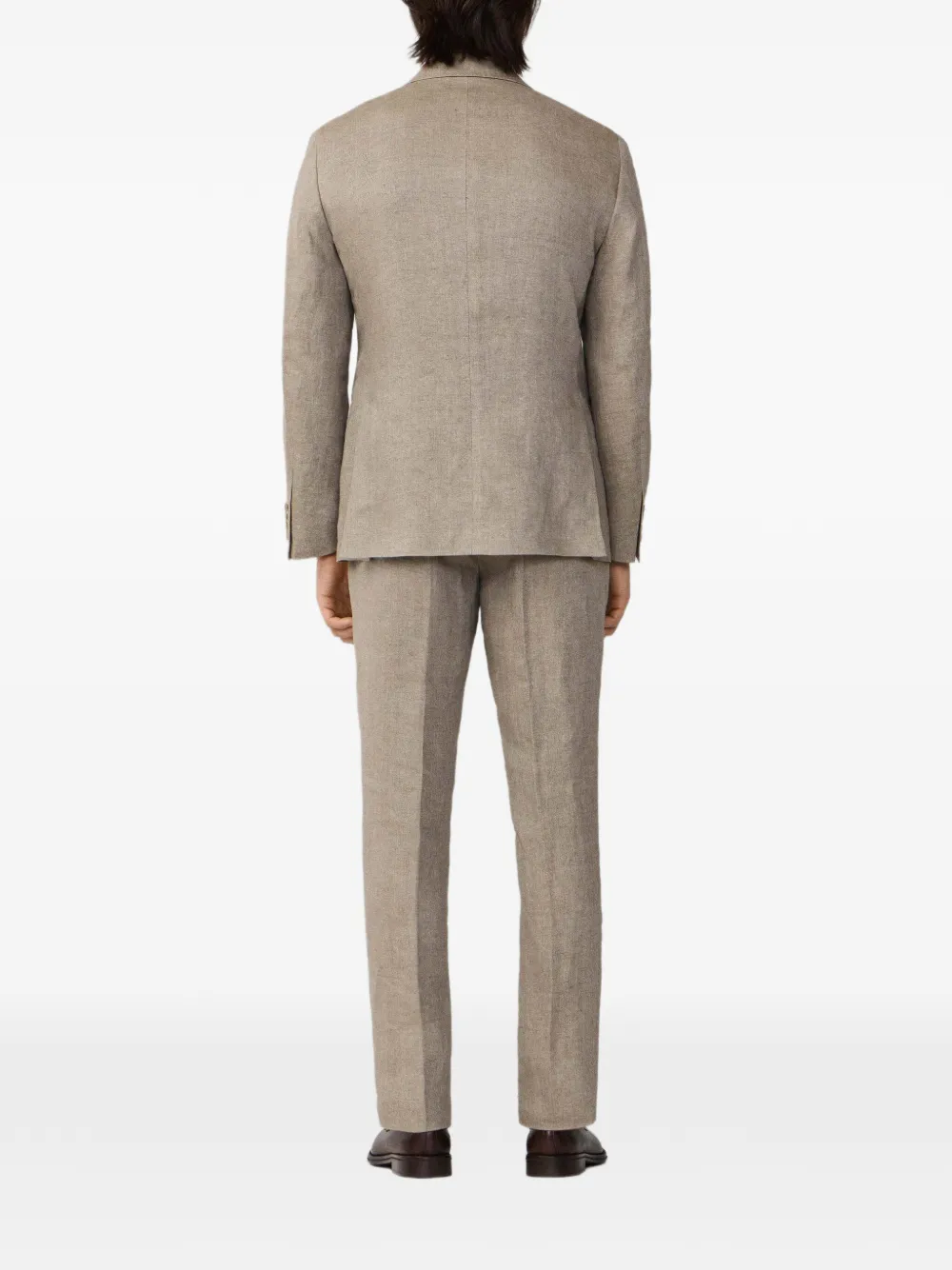Hackett London Delave hopsack blazer Beige